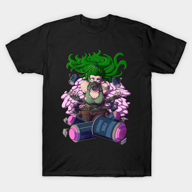 Noxia: Pink Smoke T-Shirt by Toro Comics